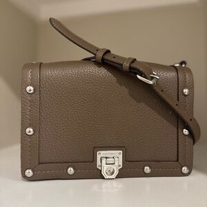 Rebecca Minkoff‎ Madison Leather Crossbody Bag - Graphite